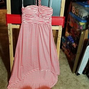 City Trends Halter Strap Dress High Low